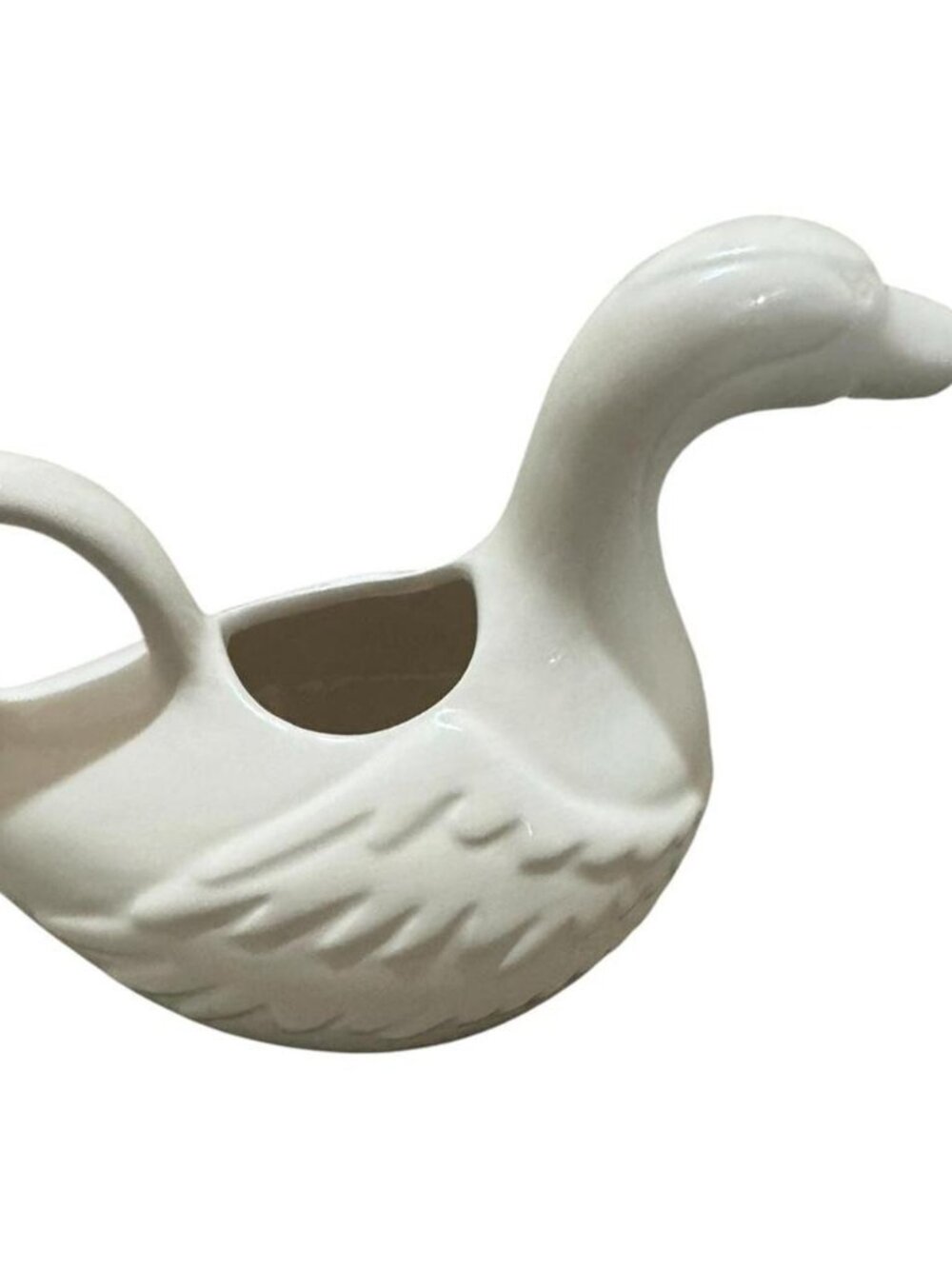🦢✨Swan Ceramic Cottagecore Farmhouse Minimalist Creamer Container Decor